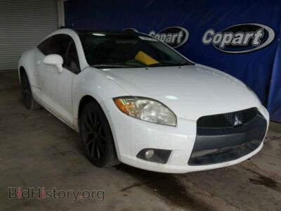 2011 Mitsubishi ECLIPSE Eclipse GS, white — VIN 4A31K5DF9BE004058, Copart