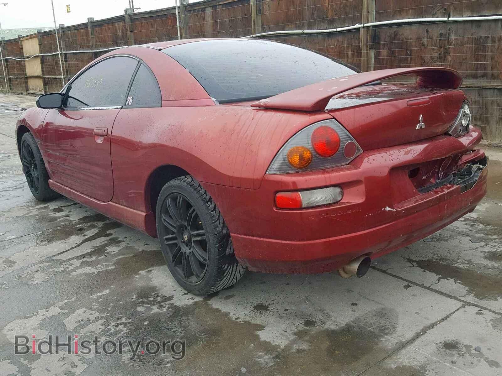 2002 MITSUBISHI ECLIPSE - VIN: 4A3AC84H92E080086 - Фото 3
