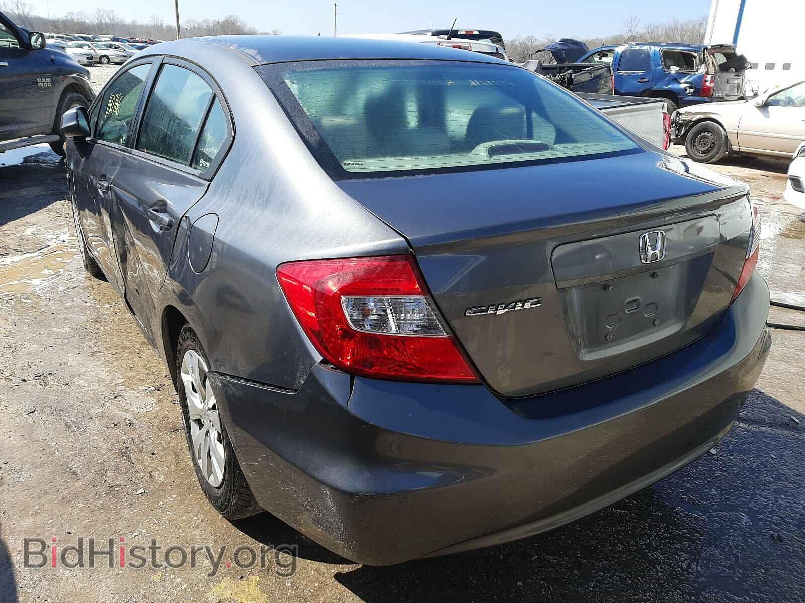 2012 HONDA CIVIC - VIN: 2HGFB2F52CH302569 - Фото 3