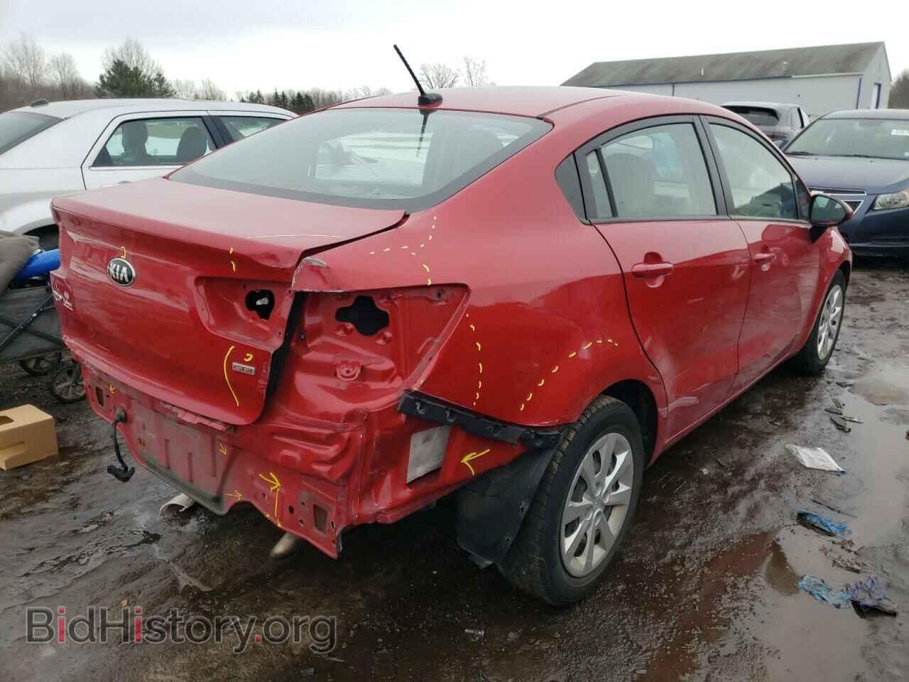 2015 KIA RIO - VIN: KNADM4A34F6438917 - Фото 4