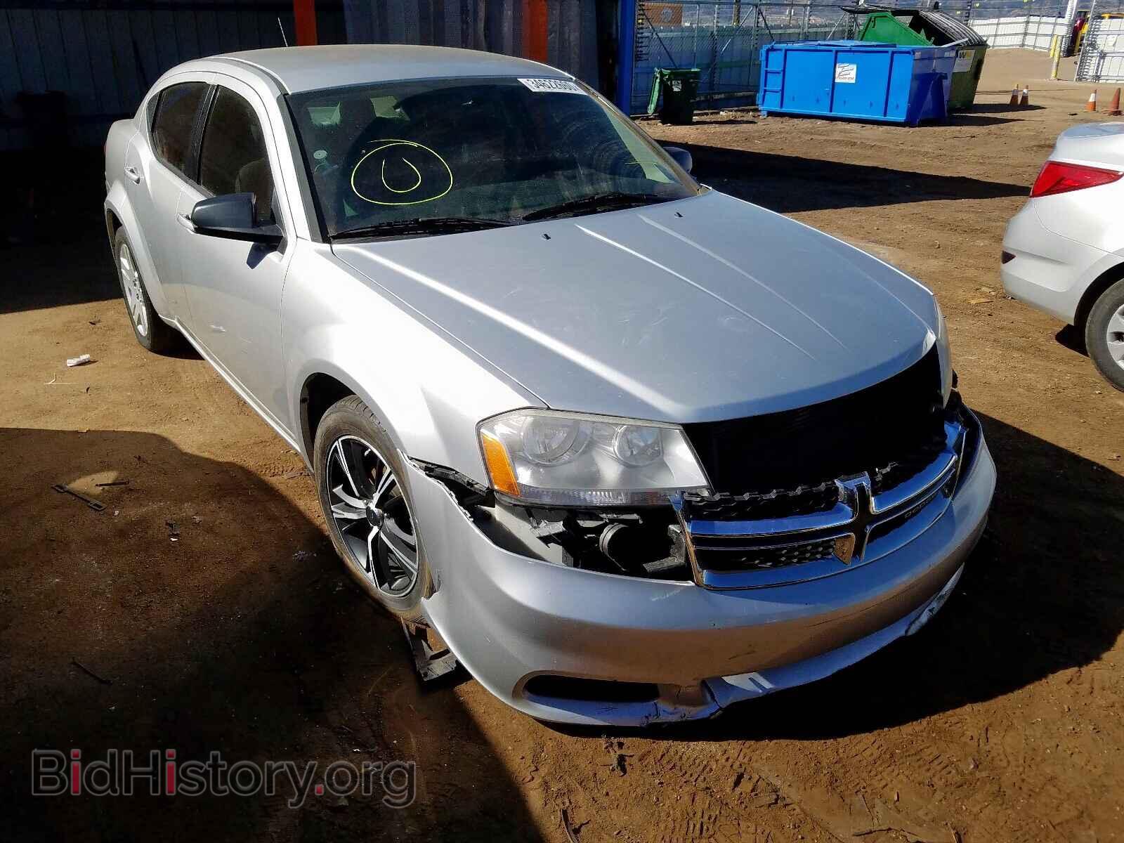 Photo 1C3CDZAB3CN266145 - DODGE AVENGER 2012