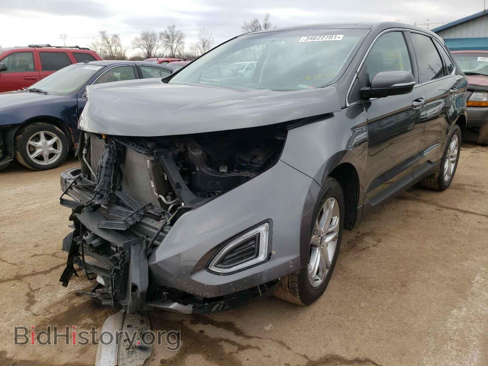 2017 FORD EDGE - VIN: 2FMPK4K92HBB78347 - Фото 2