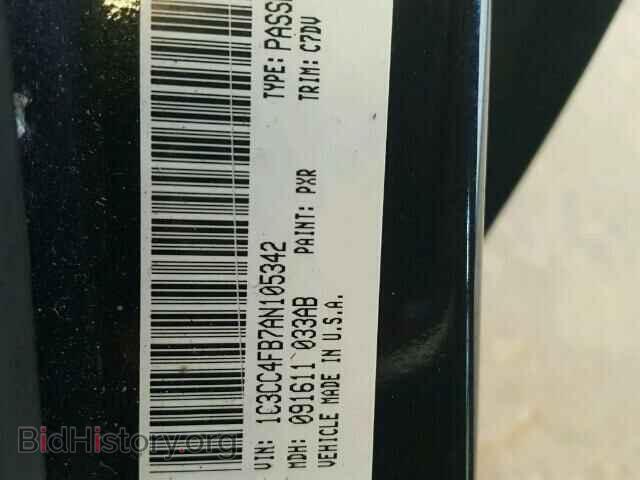 2010 CHRYSLER SEBRING - VIN: 1C3CC4FB7AN105342 - Фото 10