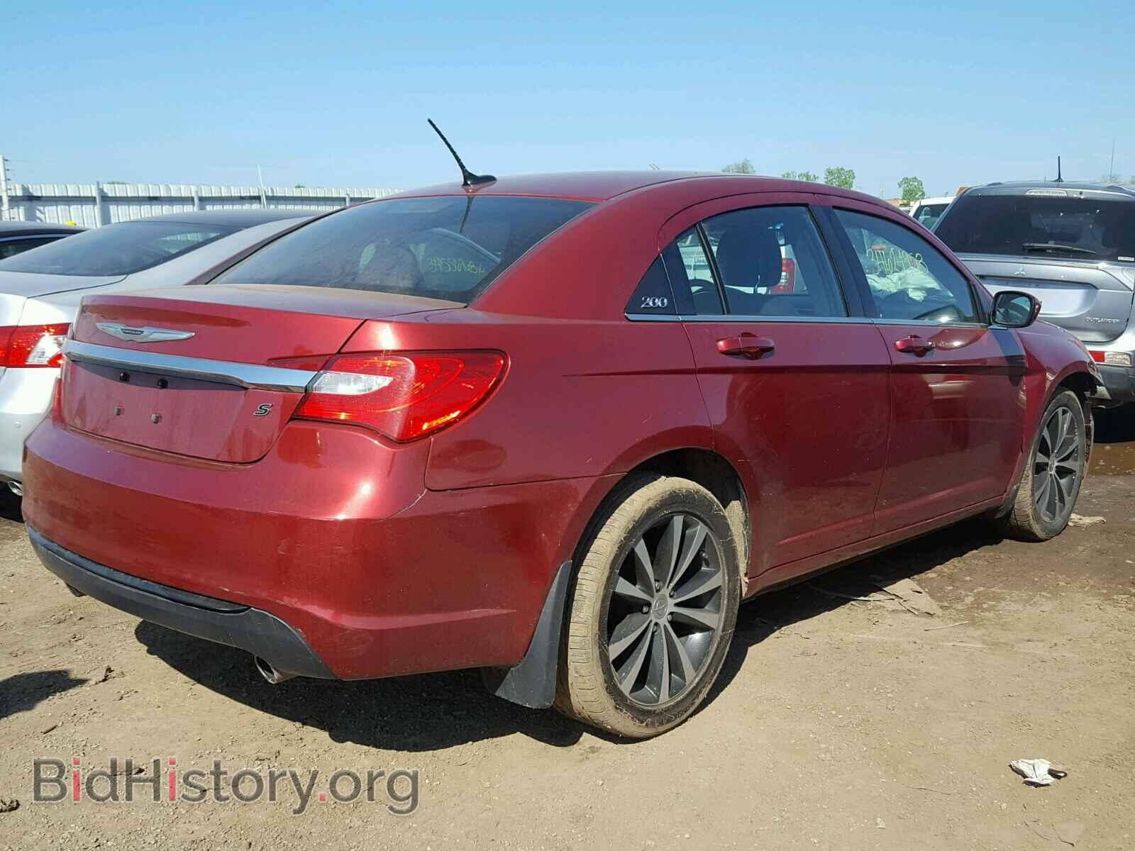 2012 CHRYSLER 200 - VIN: 1C3CCBBG4CN302574 - Фото 4