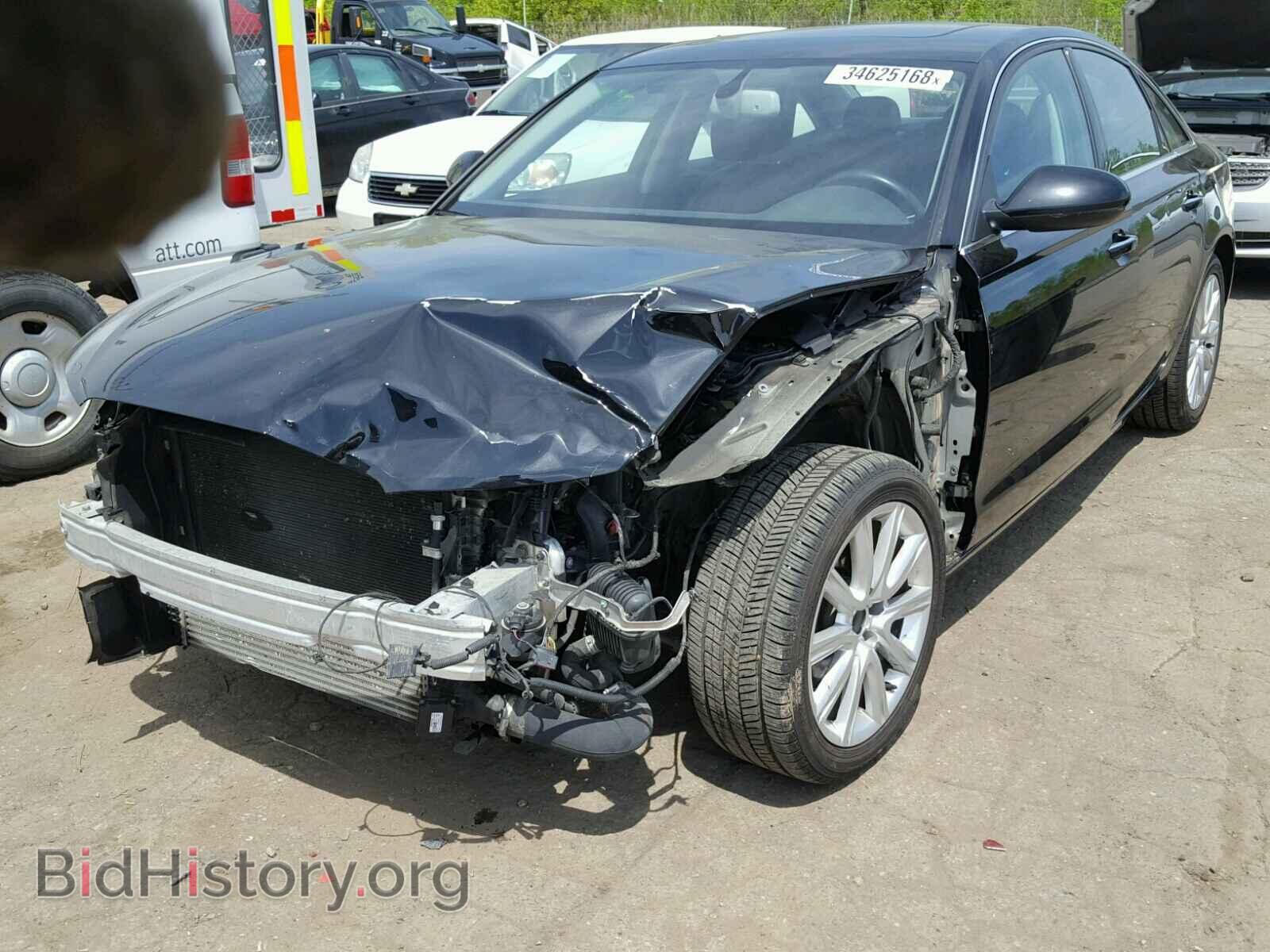 2013 AUDI A6 - VIN: WAUGFAFC8DN134250 - Фото 2