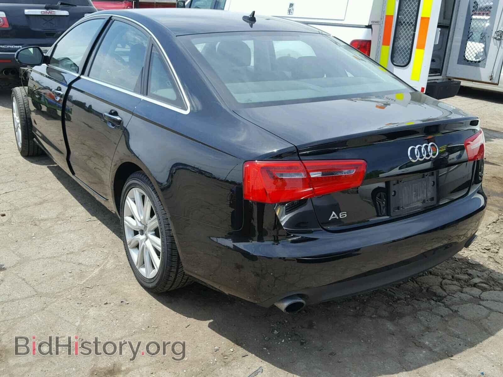 2013 AUDI A6 - VIN: WAUGFAFC8DN134250 - Фото 3
