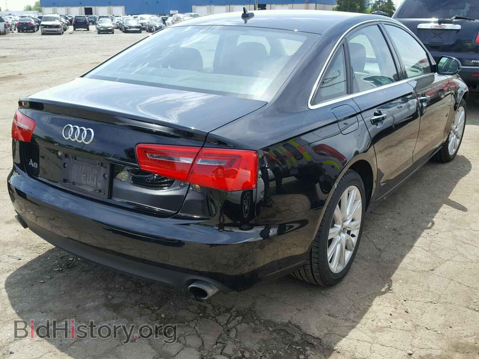 2013 AUDI A6 - VIN: WAUGFAFC8DN134250 - Фото 4