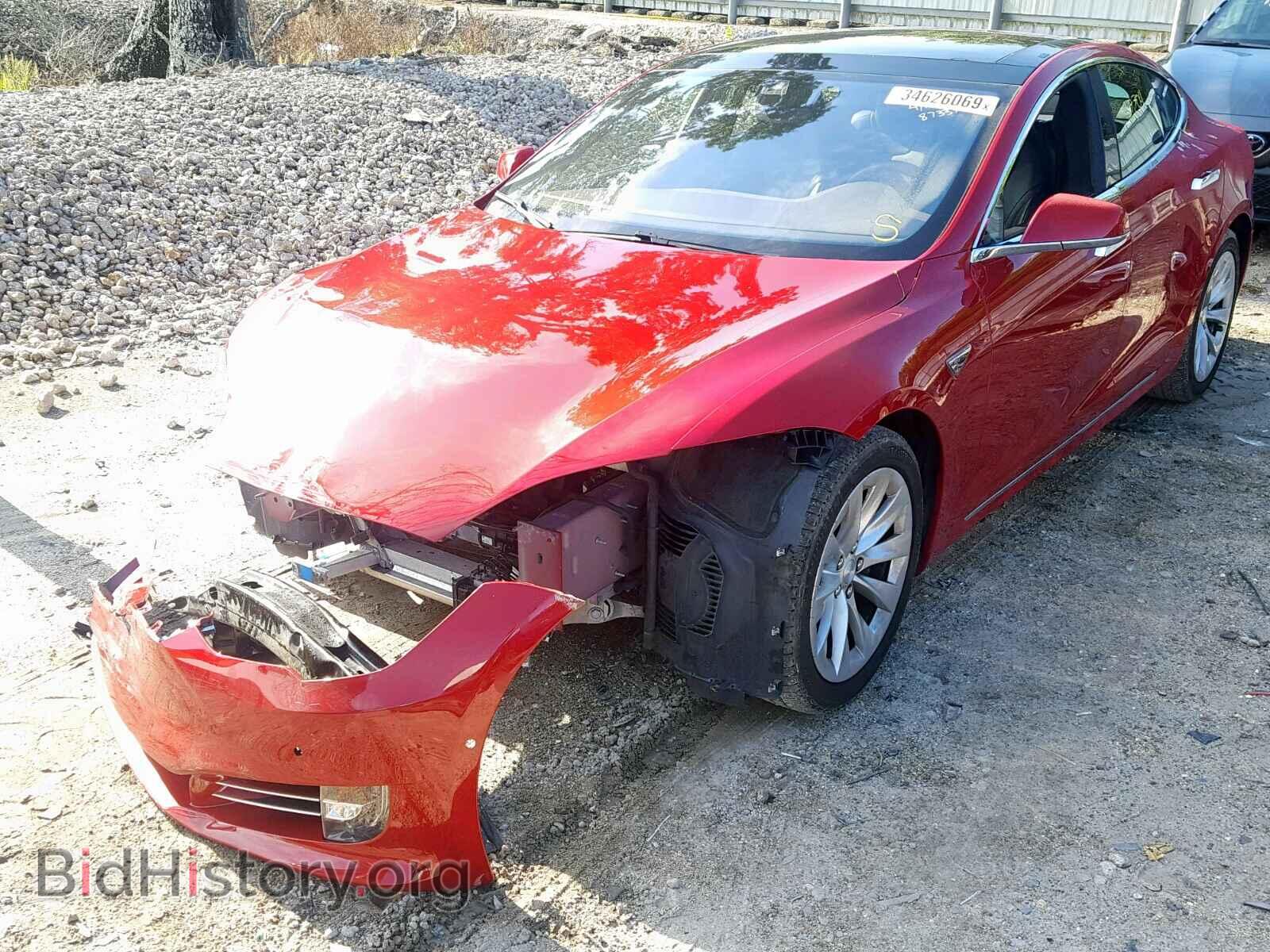 2016 TESLA MODEL S - VIN: 5YJSA1E2XGF161487 - Фото 2