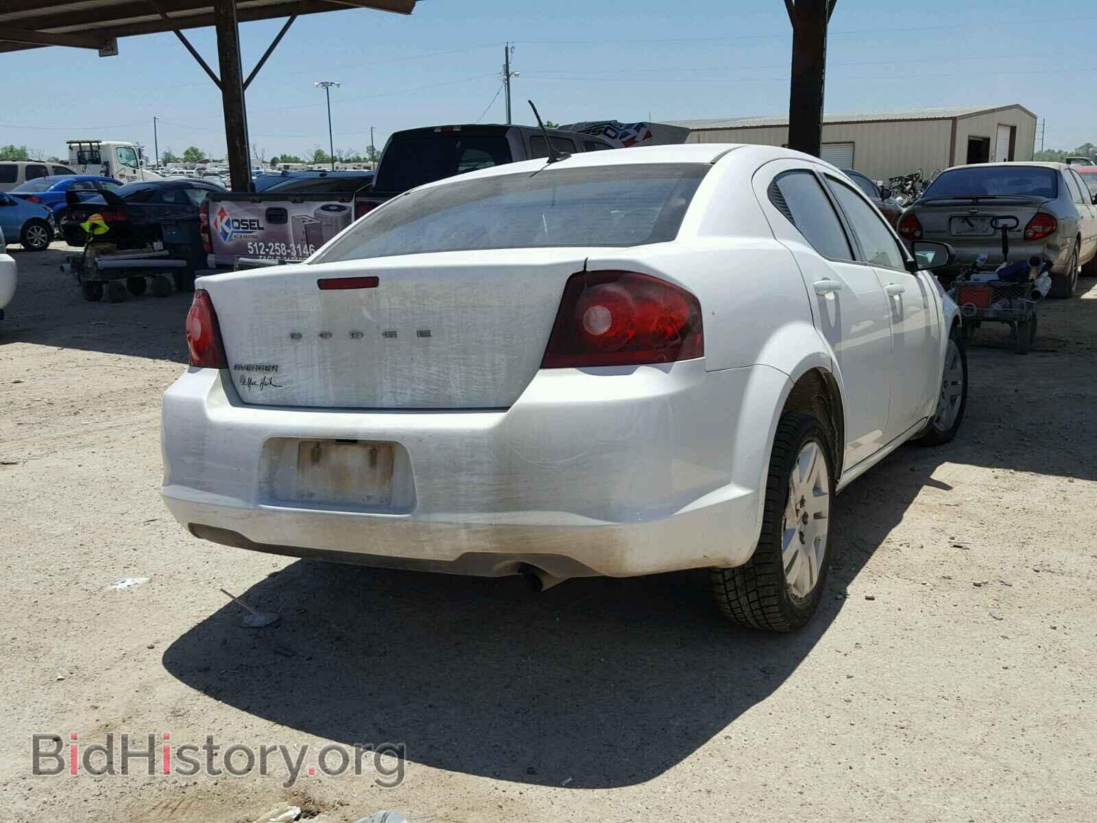 2014 DODGE AVENGER - VIN: 1C3CDZAB6EN188740 - Фото 4