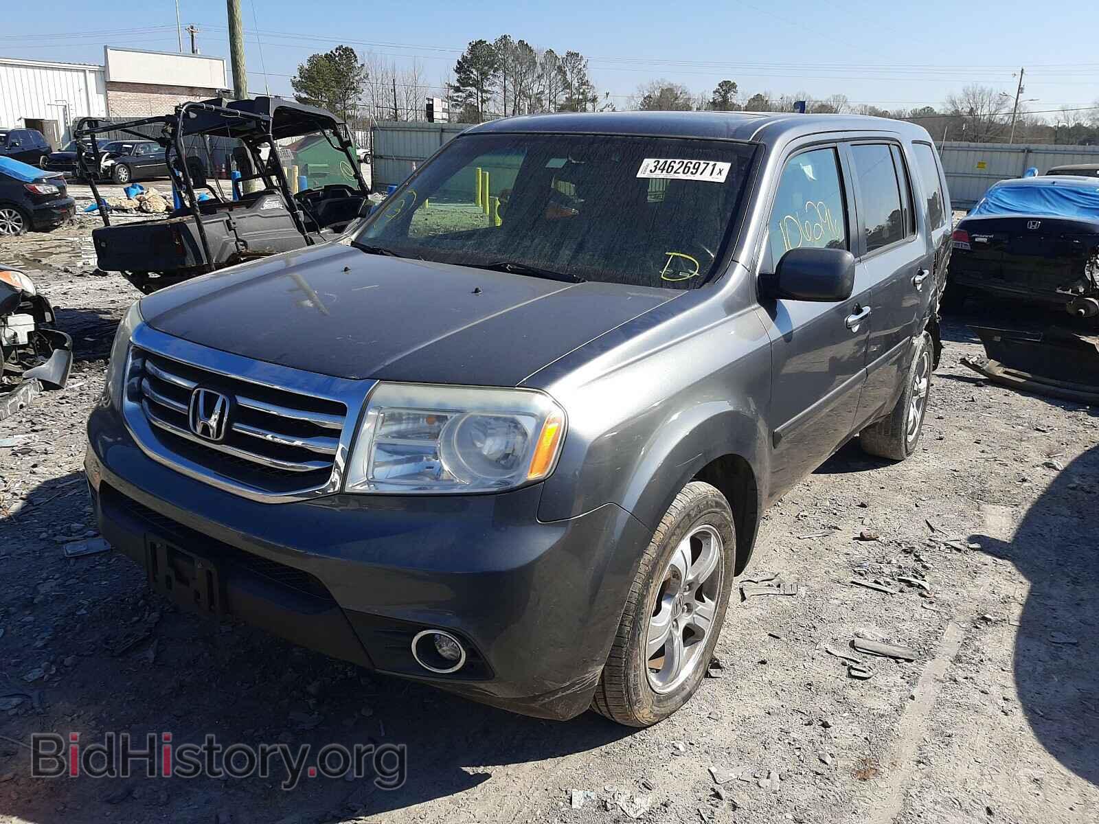 2013 HONDA PILOT - VIN: 5FNYF3H53DB011911 - Photo 2