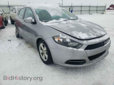 2015 Dodge DART Dart SXT, silver — VIN 1C3CDFBB2FD123646, Copart