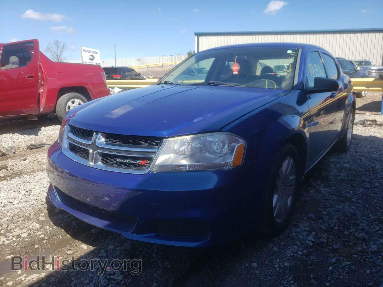 2013 DODGE AVENGER - VIN: 1C3CDZAB3DN752603 - Фото 2