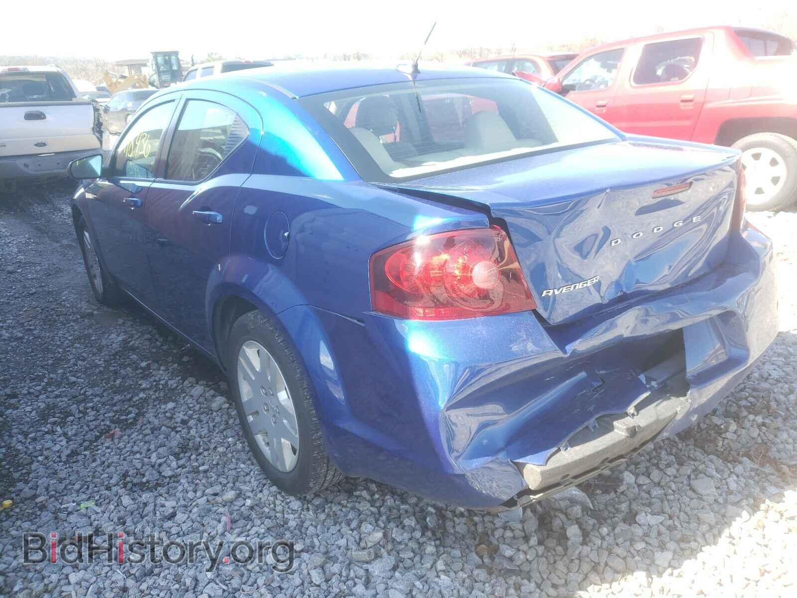 2013 DODGE AVENGER - VIN: 1C3CDZAB3DN752603 - Фото 3
