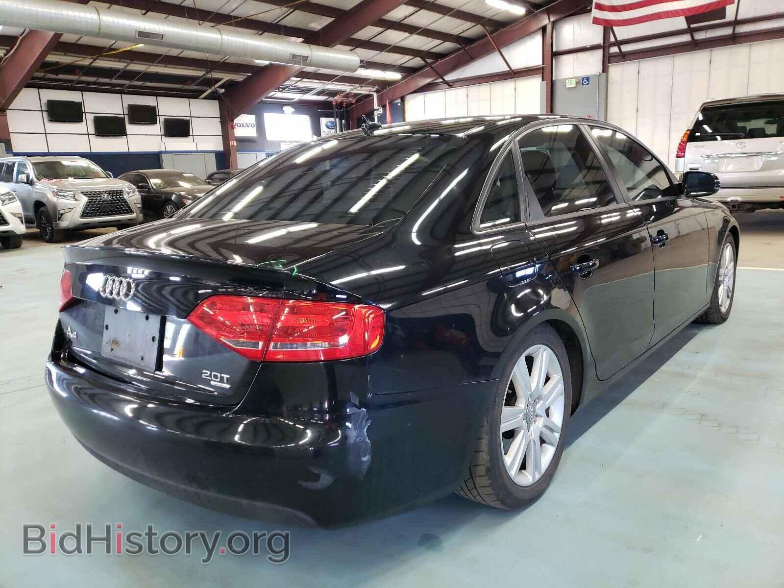 2011 AUDI A4 - VIN: WAUBFAFL6BN048426 - Фото 4