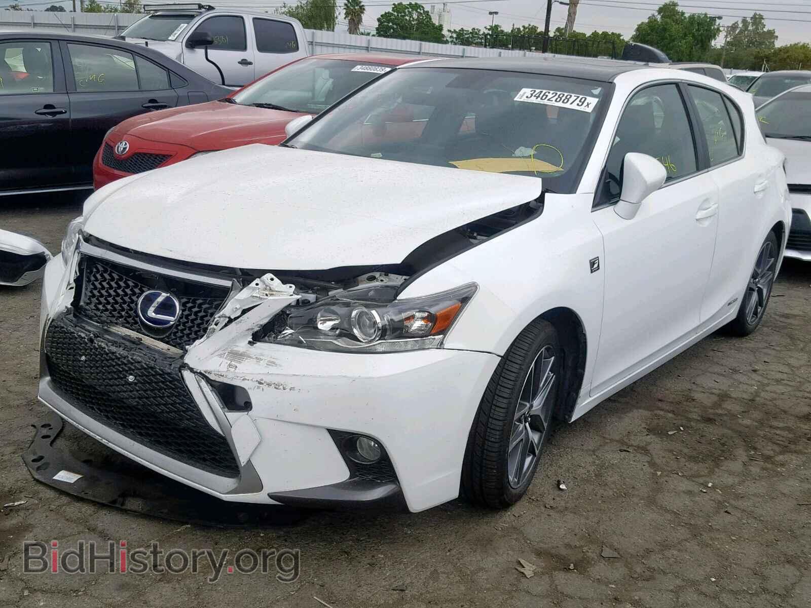 2015 LEXUS CT 200 - VIN: JTHKD5BH4F2247806 - Фото 2