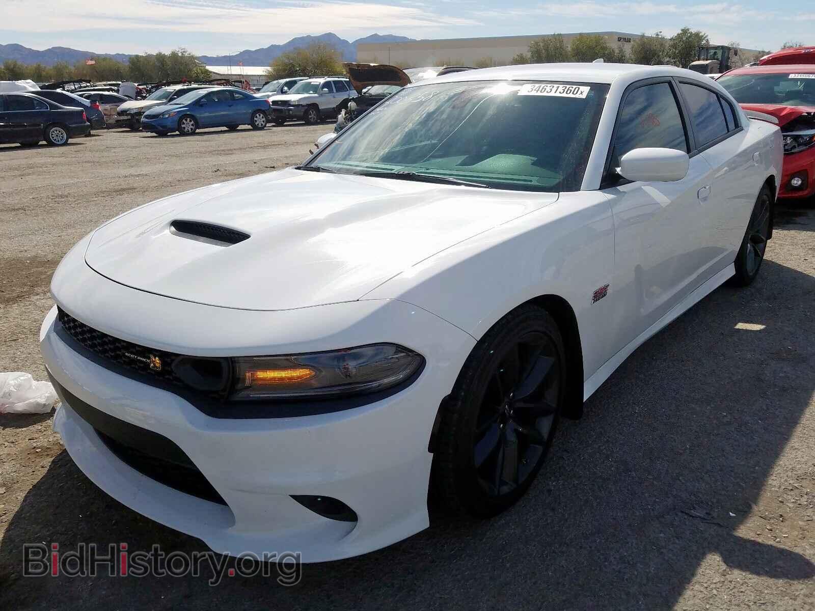 2019 DODGE CHARGER - VIN: 2C3CDXGJ0KH553744 - Фото 2