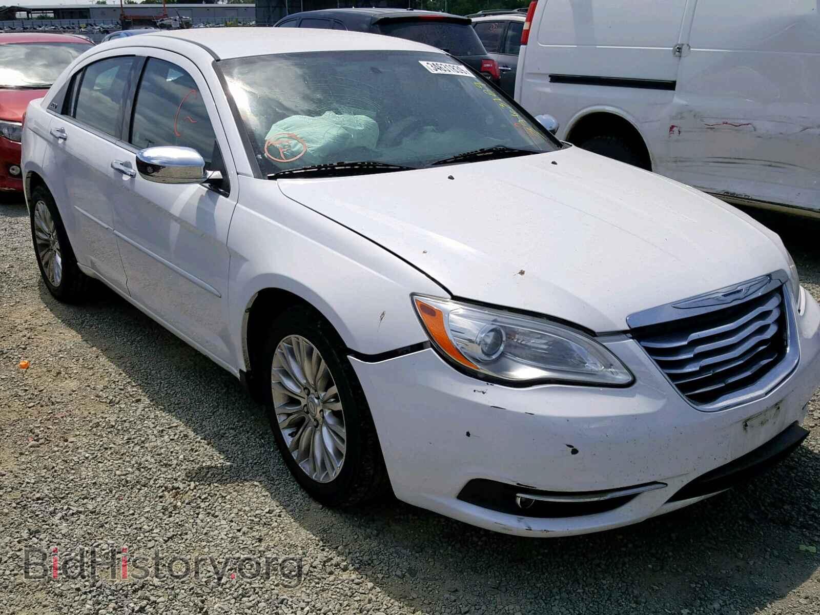 Фотография 1C3CCBCB7CN203492 - CHRYSLER 200 2012