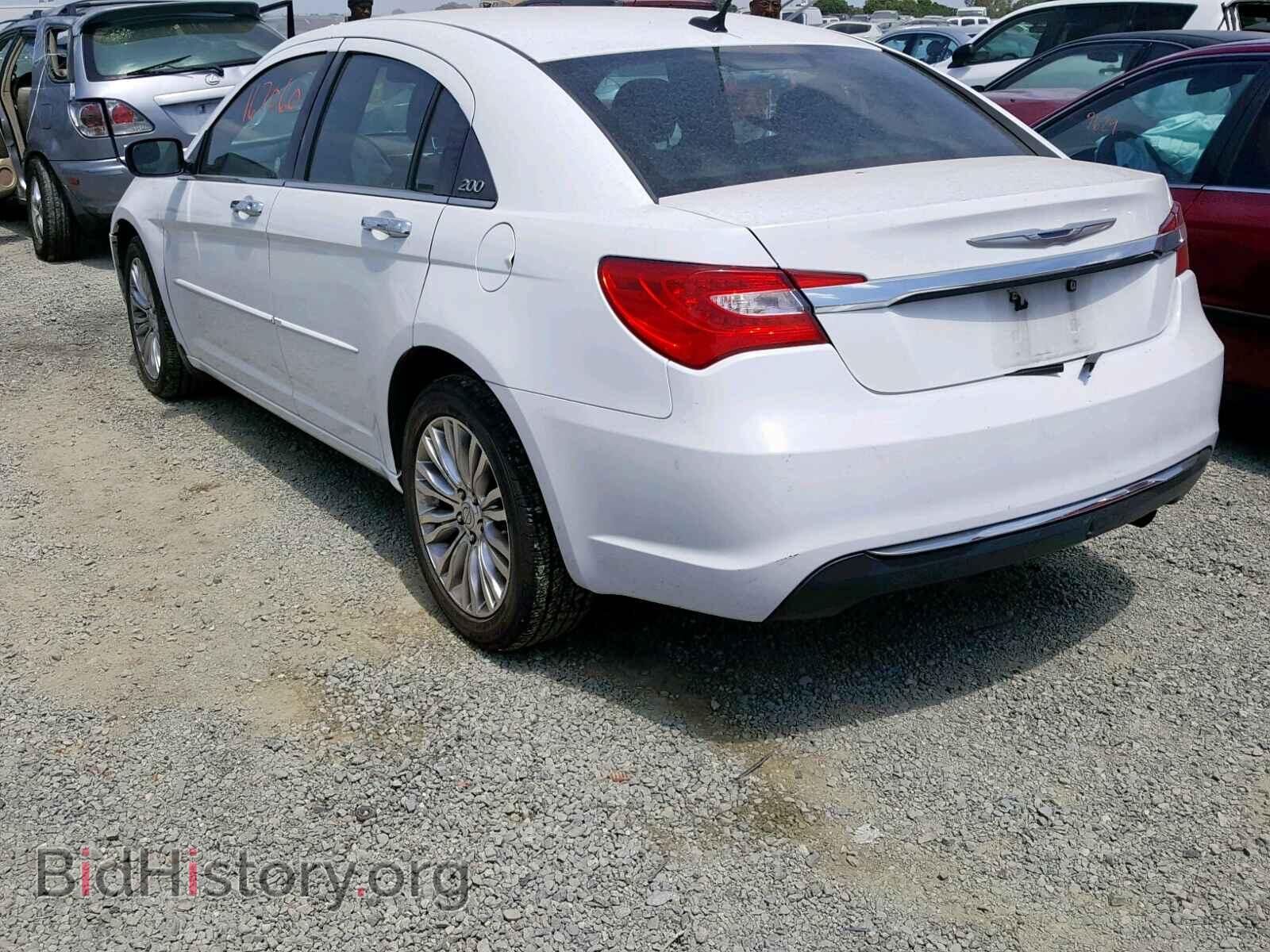 2012 CHRYSLER 200 - VIN: 1C3CCBCB7CN203492 - Фото 3