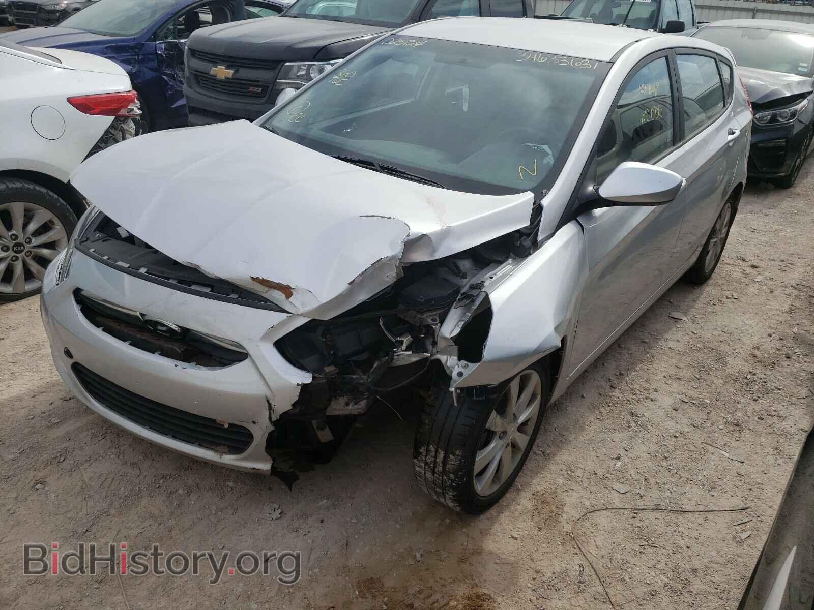2012 HYUNDAI ACCENT - VIN: KMHCU5AE9CU025724 - Фото 2