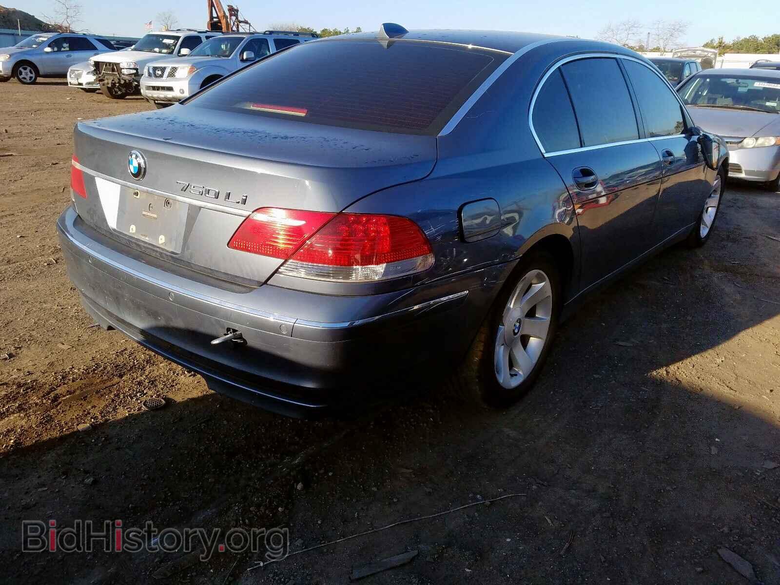 2007 BMW 7 SERIES - VIN: WBAHN83587DT68355 - Фото 4