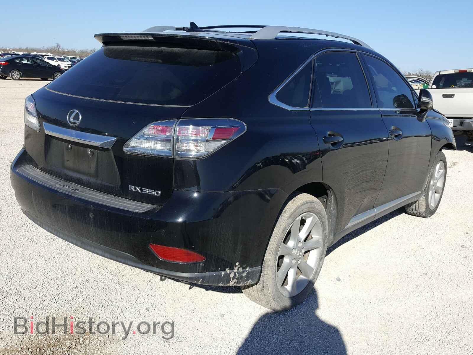 2012 LEXUS RX350 - VIN: 2T2ZK1BA9CC085830 - Фото 4