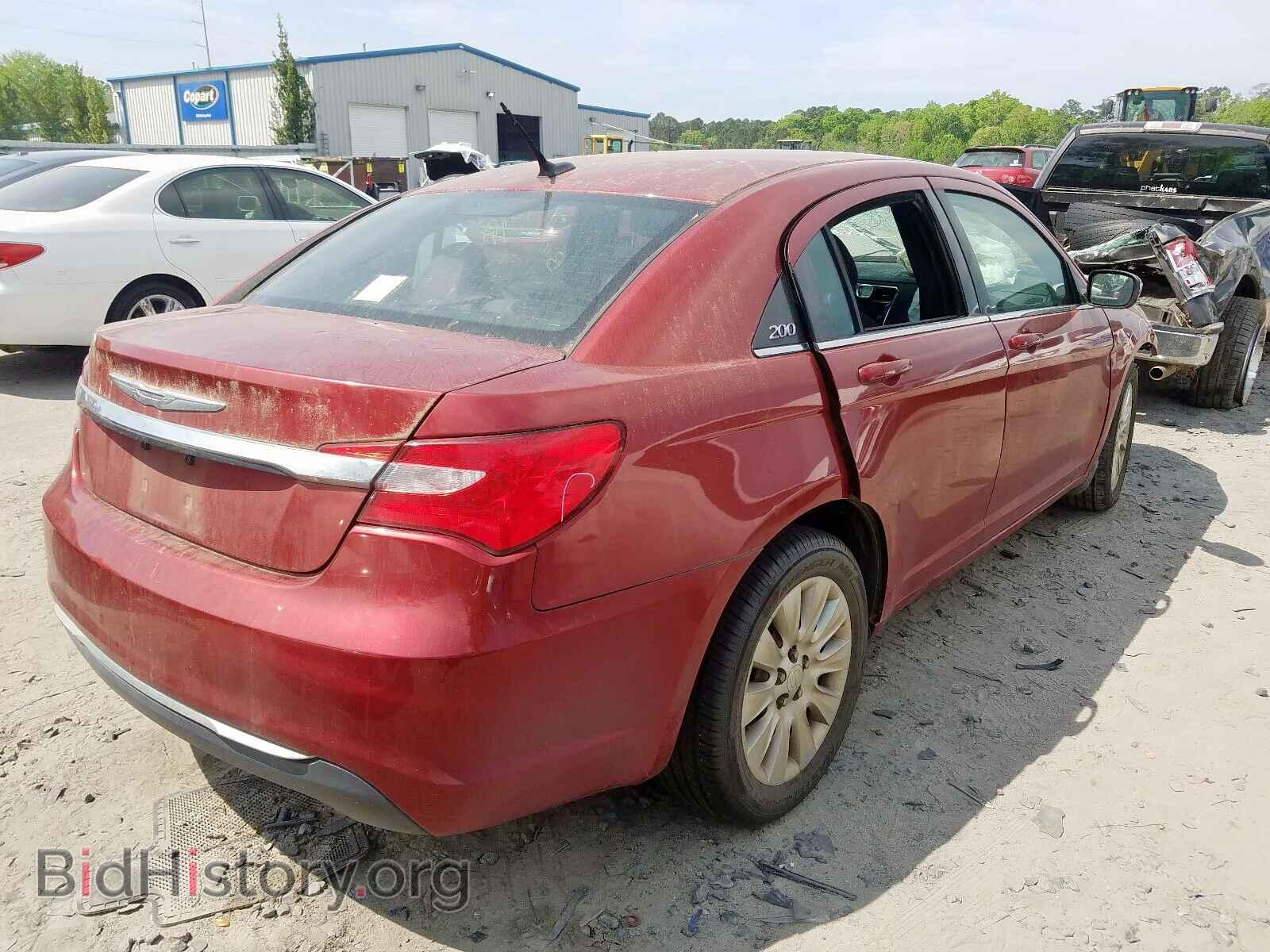 2014 CHRYSLER 200 - VIN: 1C3CCBAB0EN211729 - Фото 4