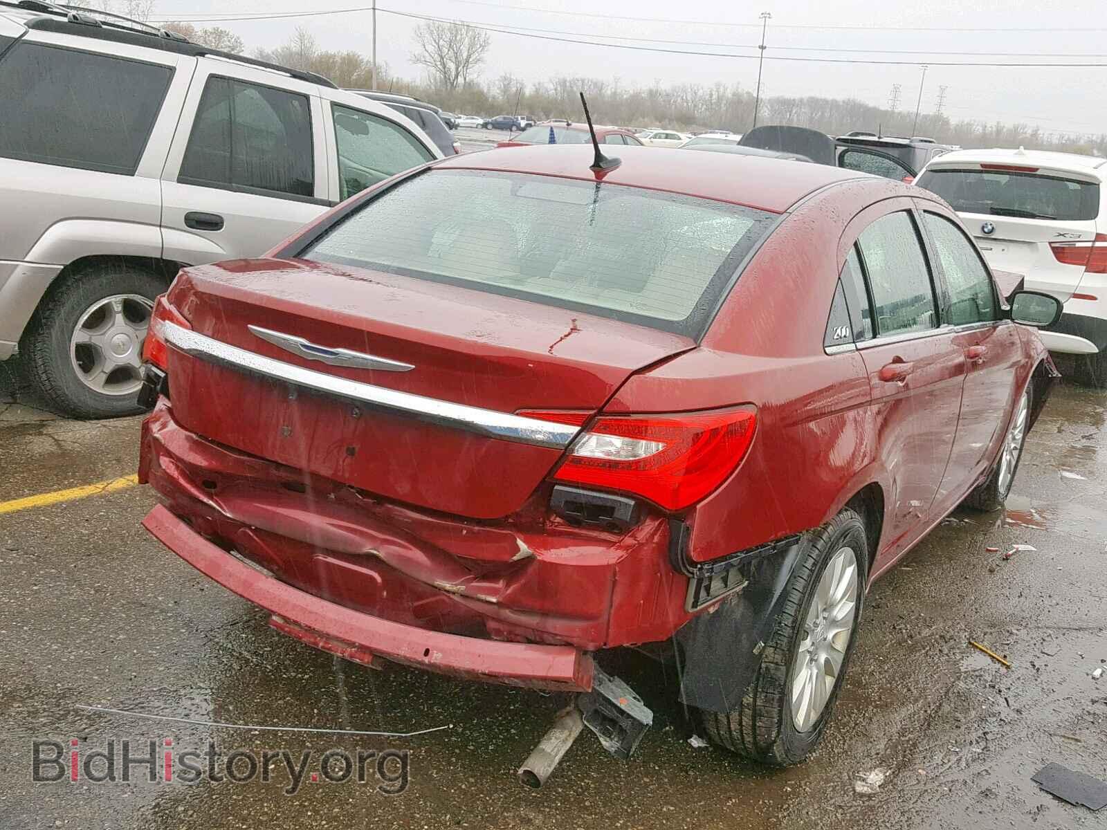 2013 CHRYSLER 200 - VIN: 1C3CCBAB1DN605593 - Фото 4