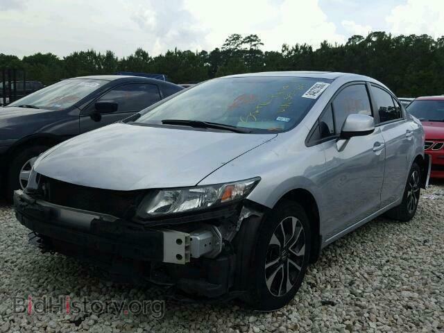 2013 HONDA CIVIC - VIN: 2HGFB2F84DH557607 - Фото 2
