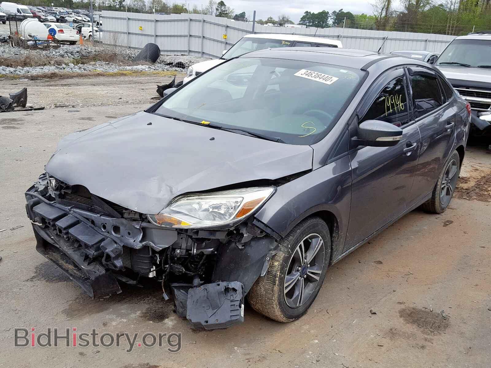 2014 FORD FOCUS - VIN: 1FADP3F2XEL402790 - Фото 2
