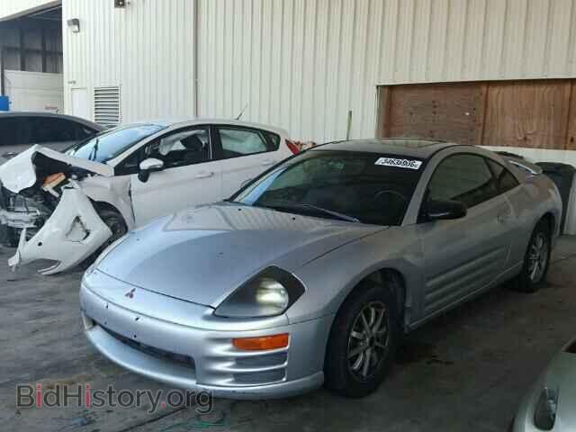 2001 MITSUBISHI ECLIPSE - VIN: 4A3AC44G61E164381 - Фото 2