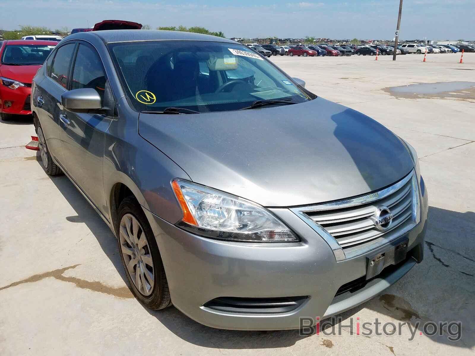 Photo 3N1AB7APXEY250820 - NISSAN SENTRA 2014