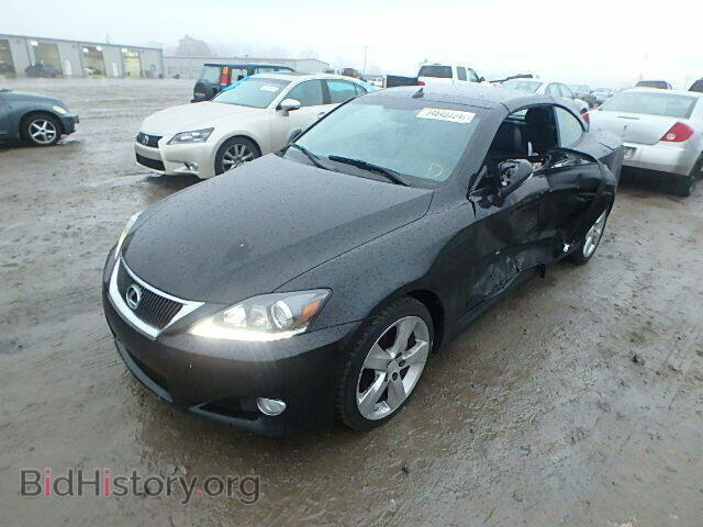 2011 LEXUS IS250 - VIN: JTHFF2C23B2520247 - Фото 2