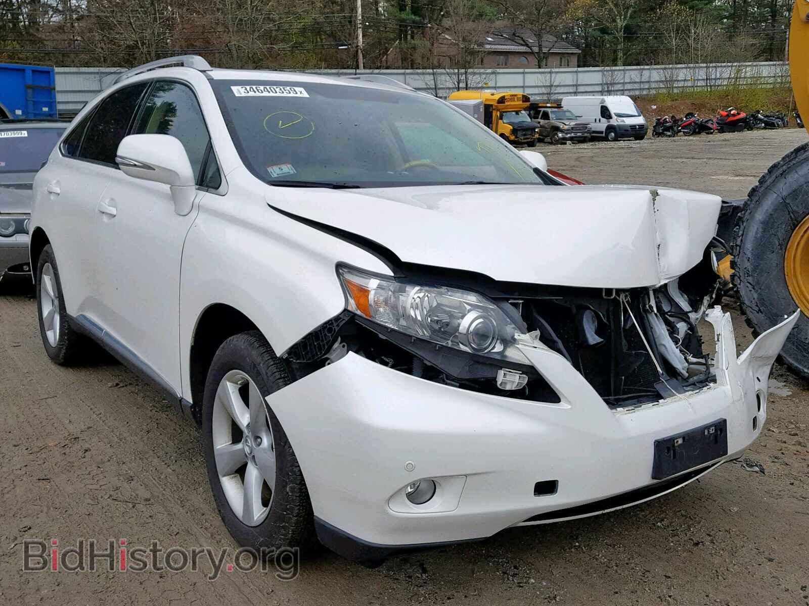 Фотография 2T2BK1BA8CC145078 - LEXUS RX 350 2012