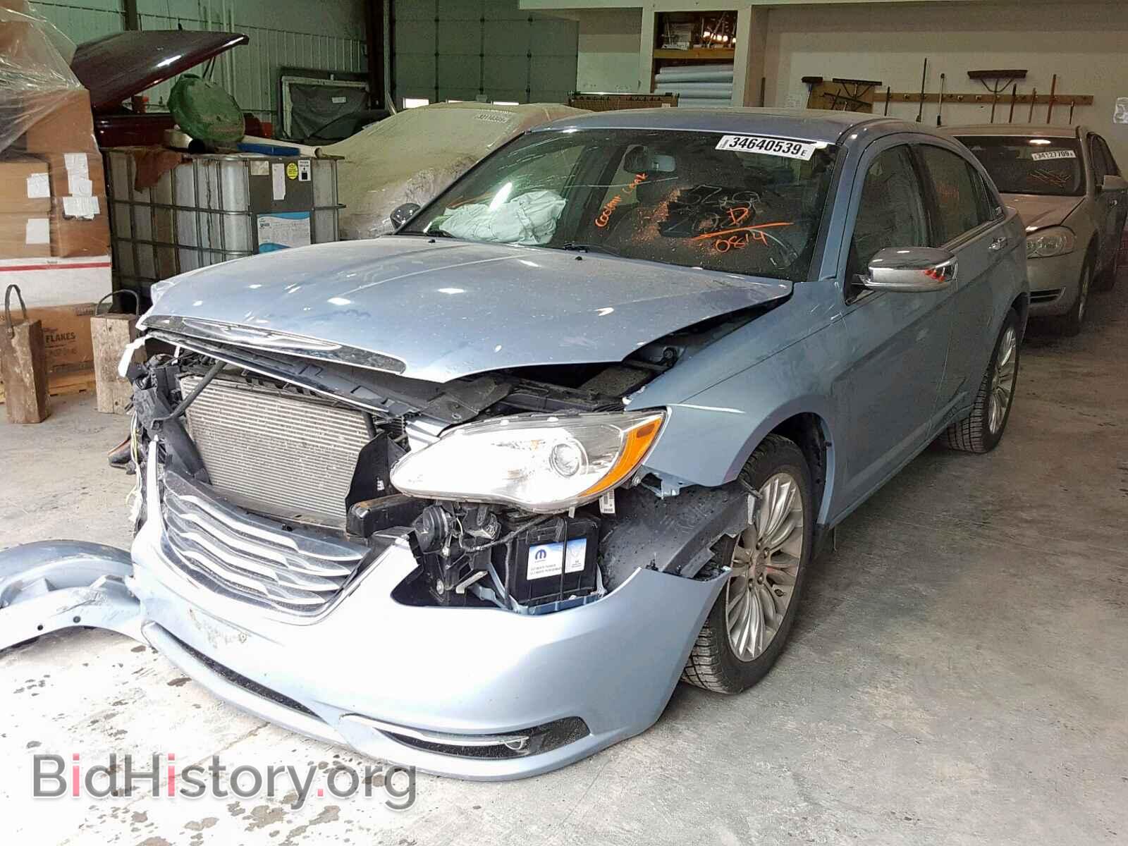 2012 CHRYSLER 200 - VIN: 1C3CCBCB7CN180814 - Фото 2