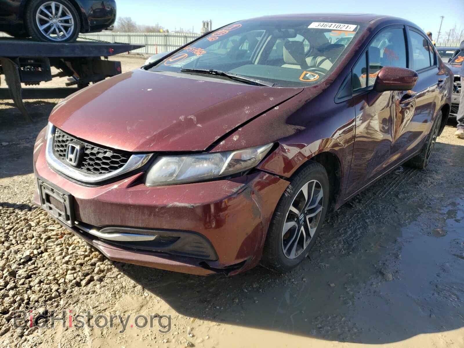 2014 HONDA CIVIC - VIN: 2HGFB2F82EH547868 - Фото 2