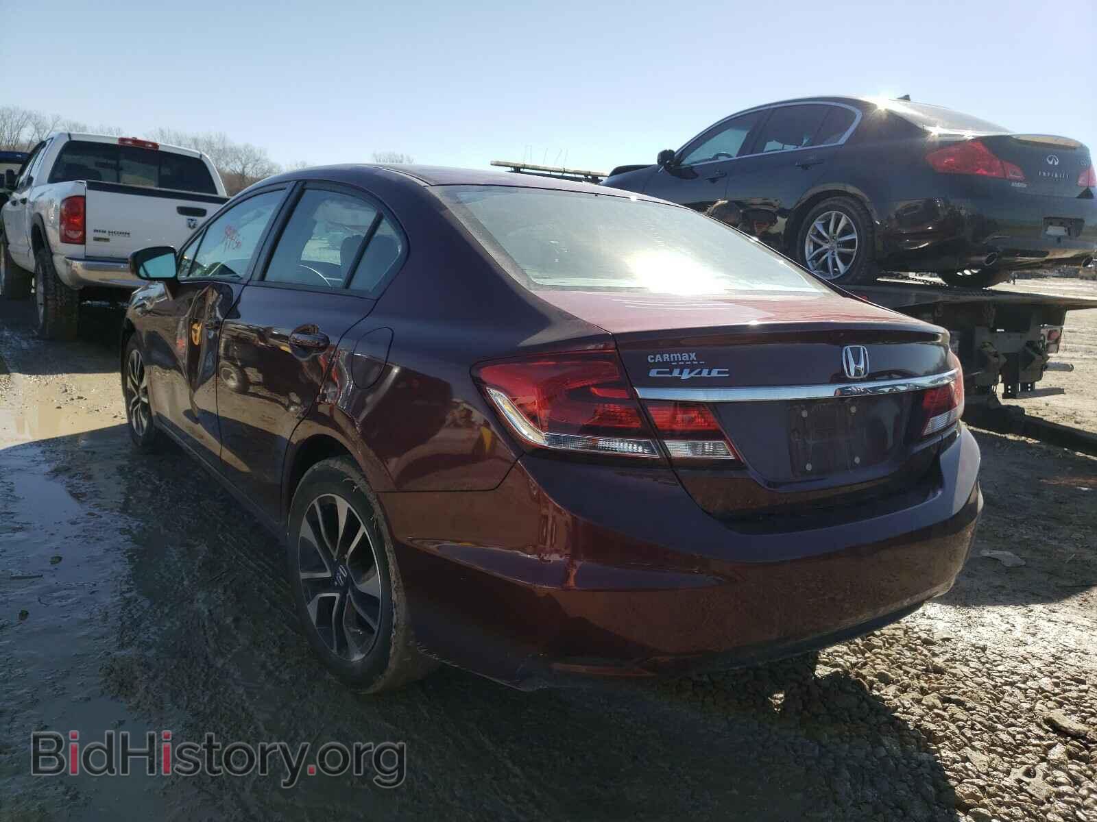 2014 HONDA CIVIC - VIN: 2HGFB2F82EH547868 - Фото 3