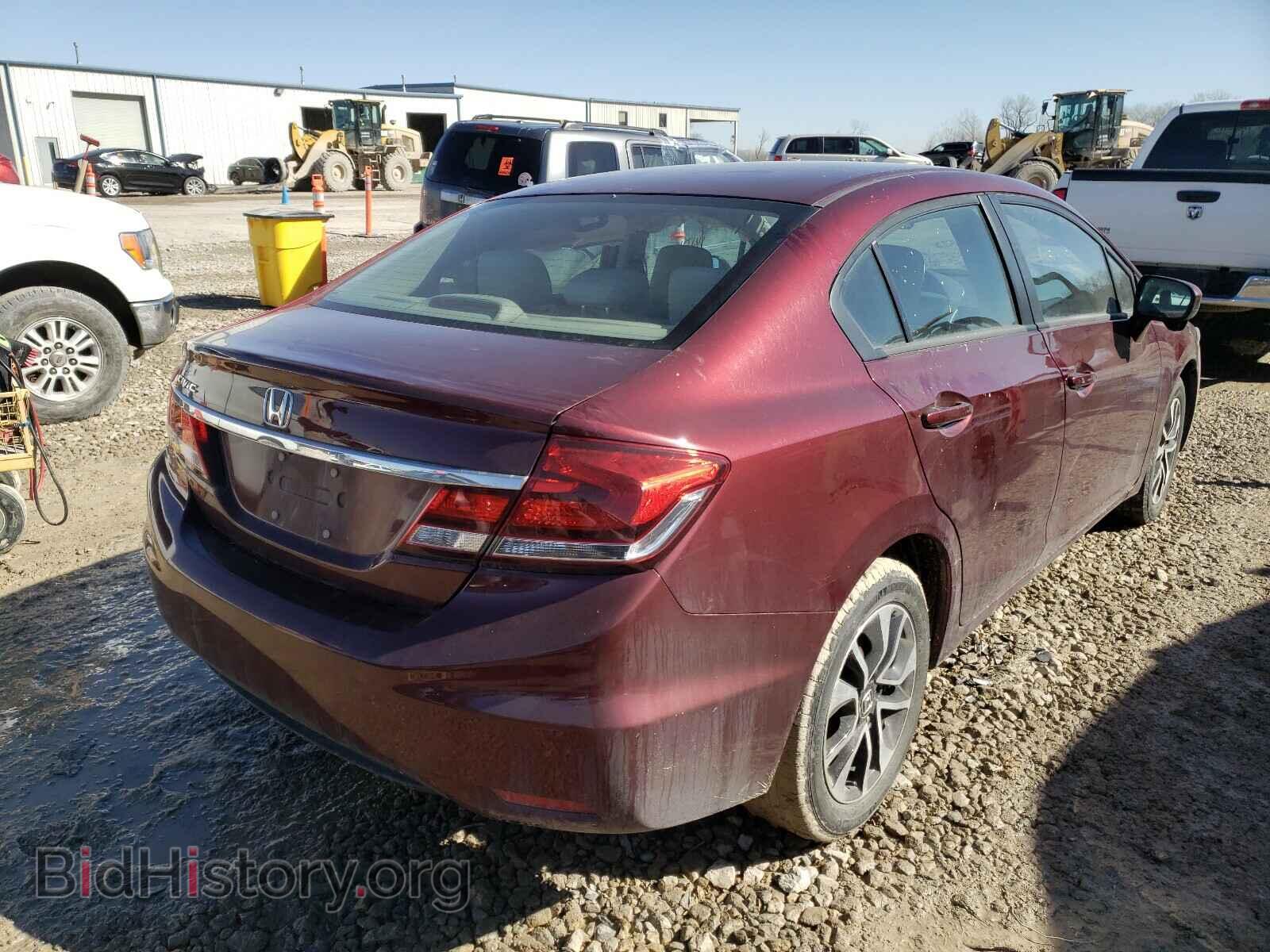 2014 HONDA CIVIC - VIN: 2HGFB2F82EH547868 - Фото 4