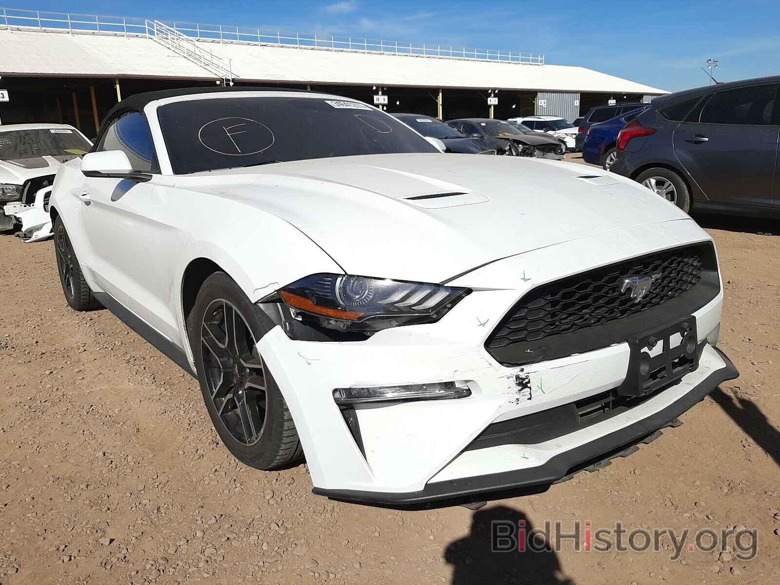 Photo 1FATP8UH8J5142730 - FORD MUSTANG 2018