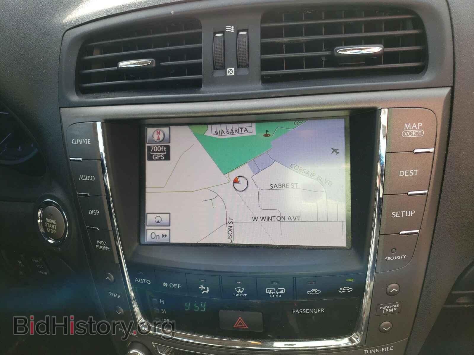 2011 LEXUS IS - VIN: JTHBF5C23B5145443 - Фото 9