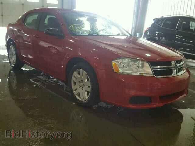 Фотография 1C3CDZAB4EN147135 - DODGE AVENGER 2014
