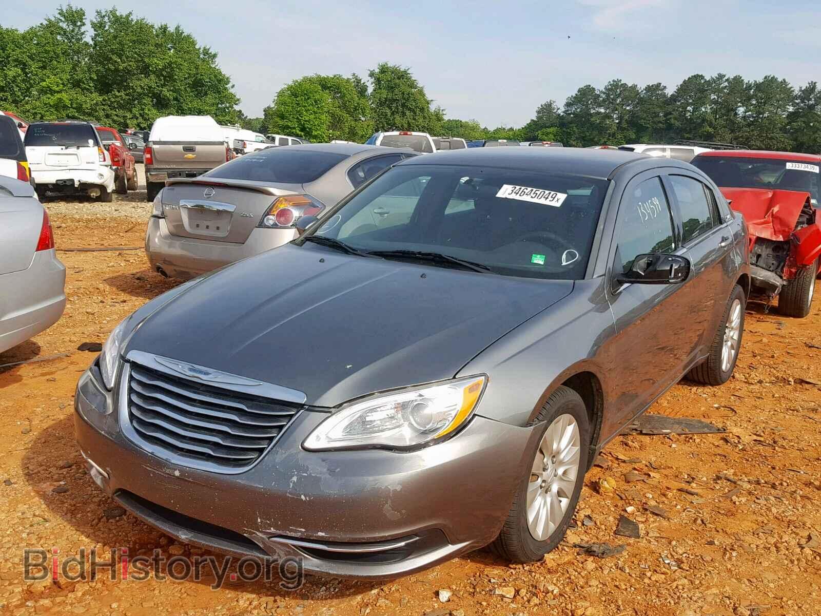 2012 CHRYSLER 200 - VIN: 1C3CCBAB9CN268492 - Фото 2