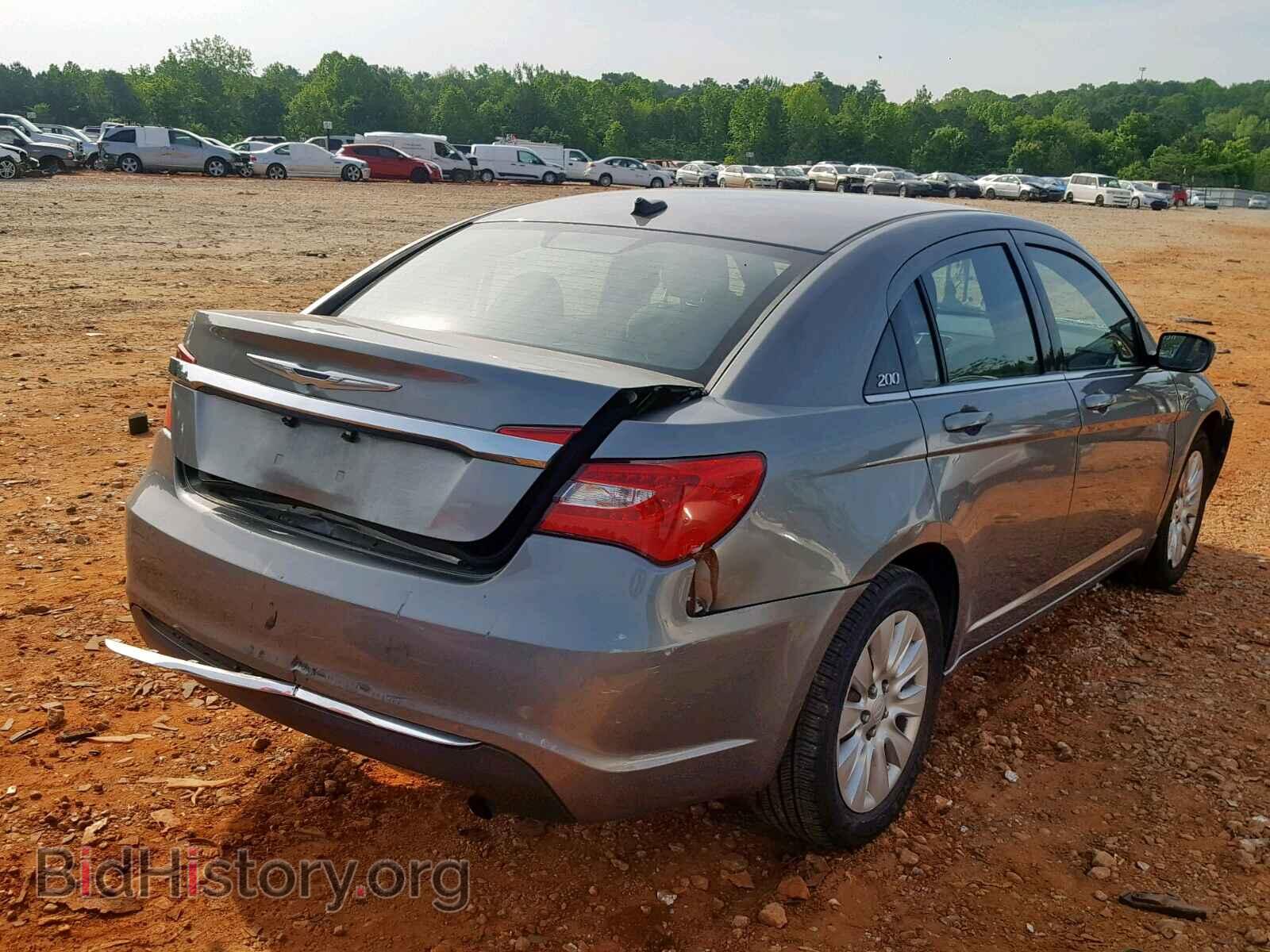 2012 CHRYSLER 200 - VIN: 1C3CCBAB9CN268492 - Фото 4
