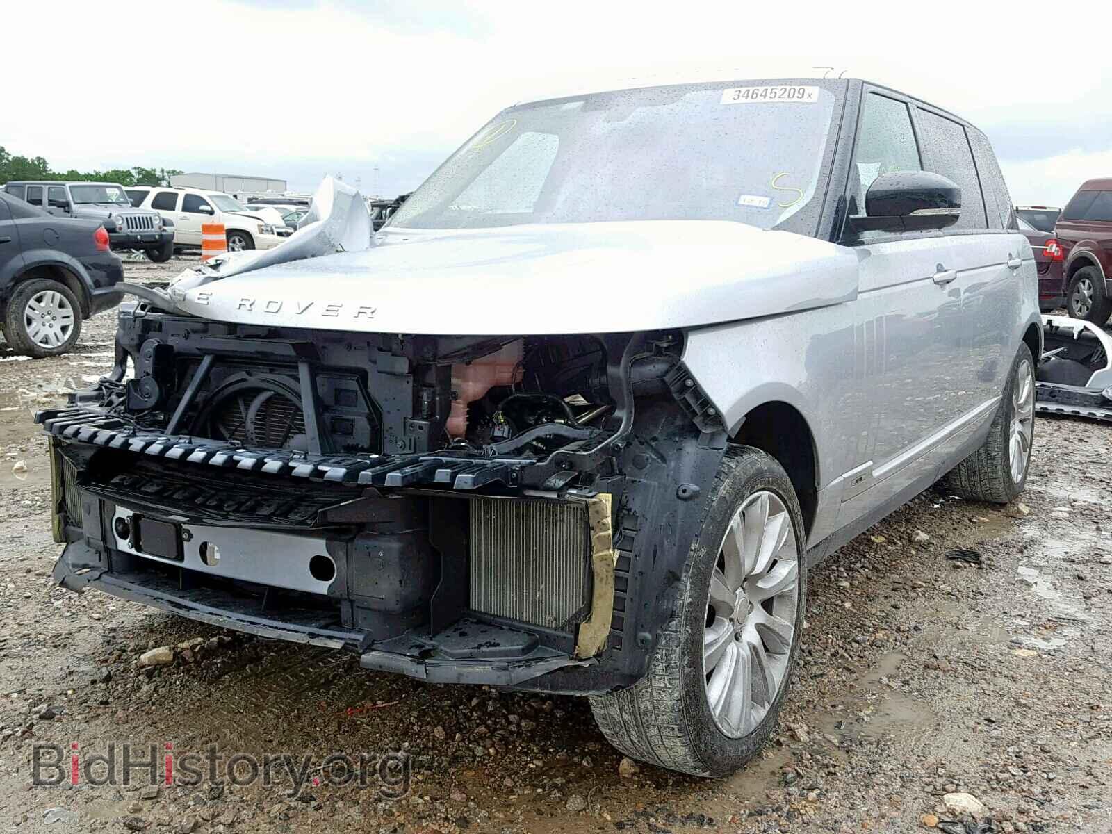 2015 LAND ROVER RANGE ROVE - VIN: SALGS3TF4FA203317 - Фото 2