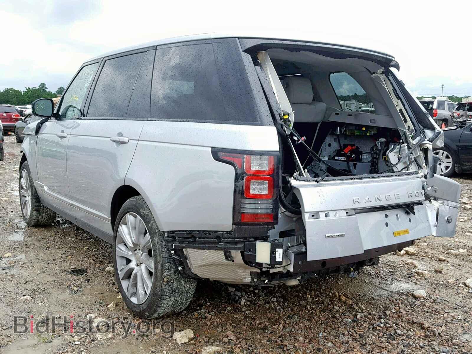 2015 LAND ROVER RANGE ROVE - VIN: SALGS3TF4FA203317 - Фото 3