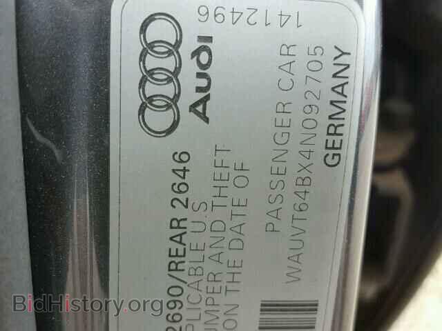 2004 AUDI A6 - VIN: WAUVT64BX4N092705 - Фото 10