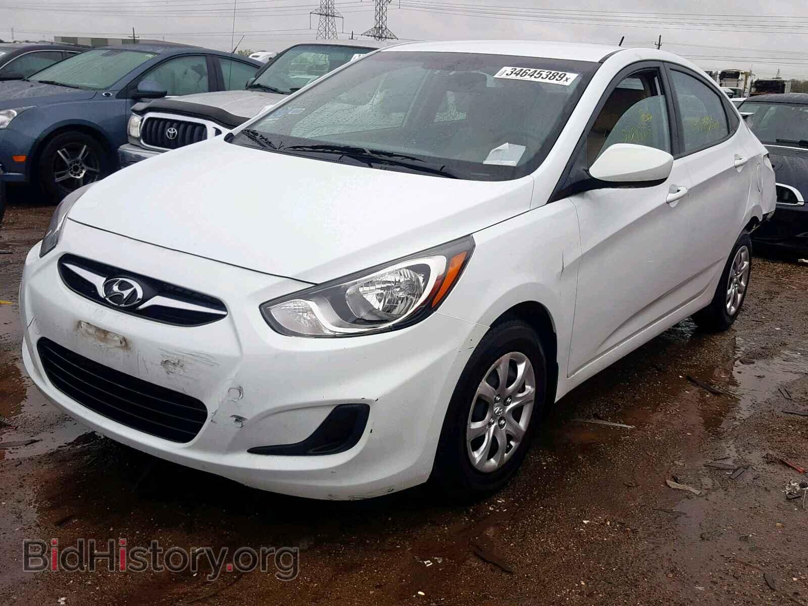 2013 HYUNDAI ACCENT - VIN: KMHCT4AE5DU430607 - Фото 2