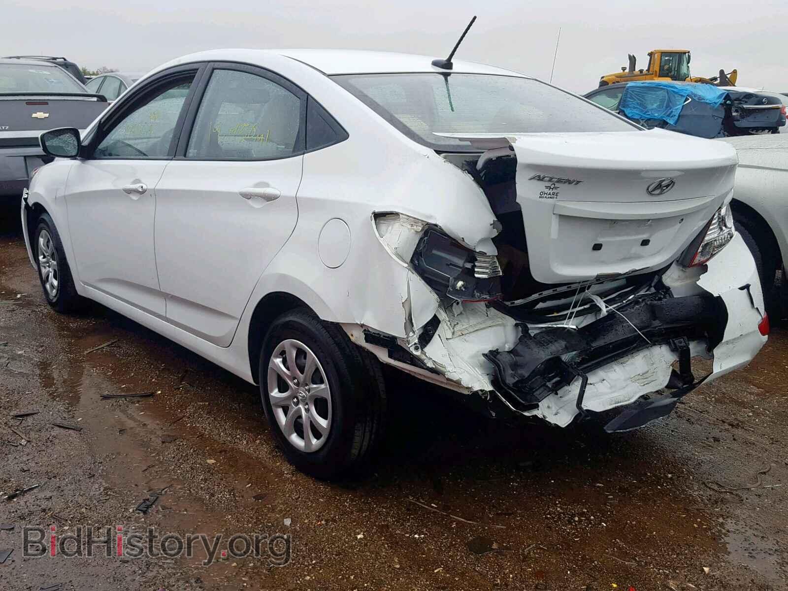 2013 HYUNDAI ACCENT - VIN: KMHCT4AE5DU430607 - Фото 3