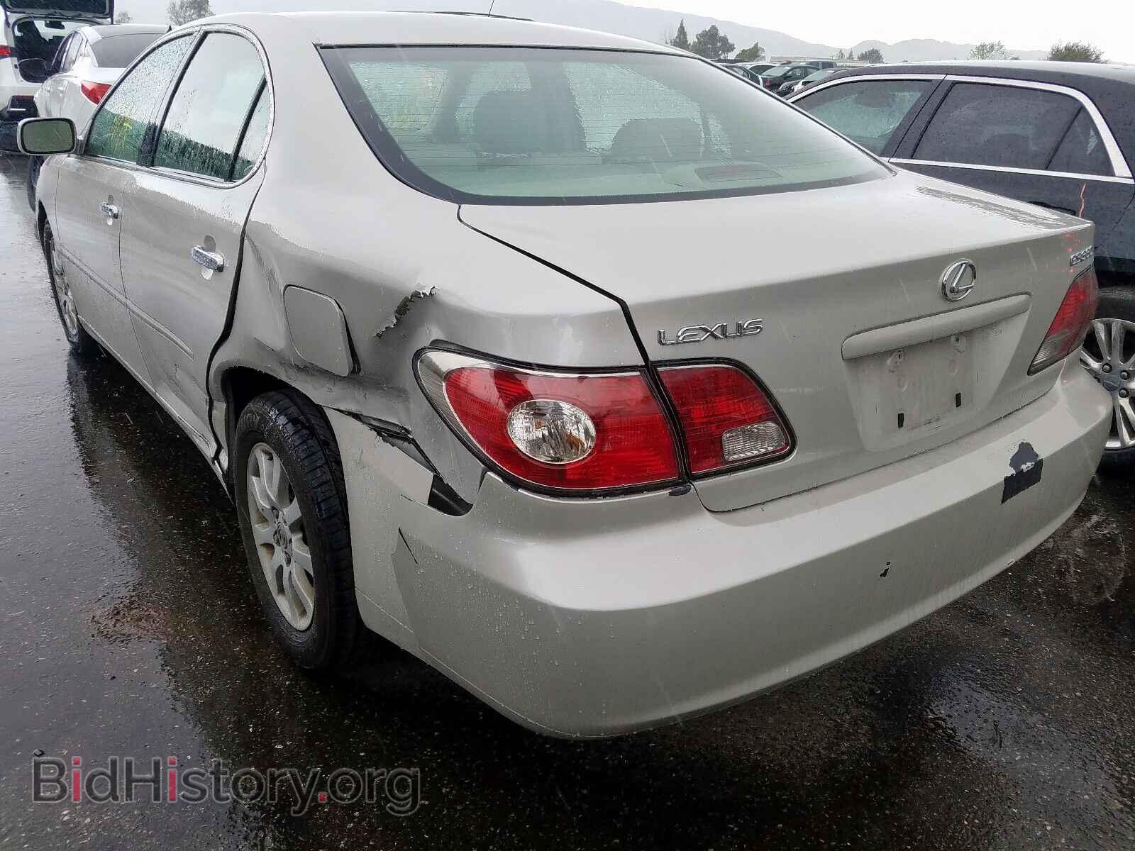 2004 LEXUS ES330 - VIN: JTHBA30G745003893 - Фото 3