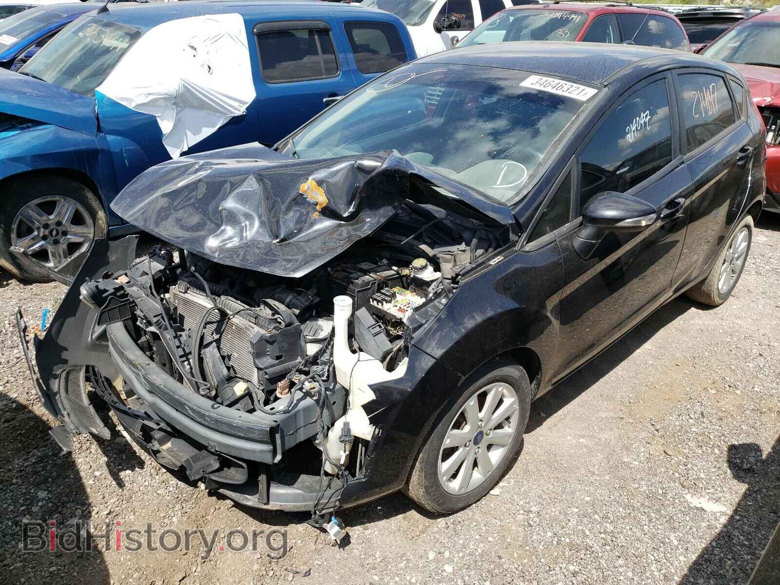 2013 FORD FIESTA - VIN: 3FADP4EJ6DM215848 - Фото 2