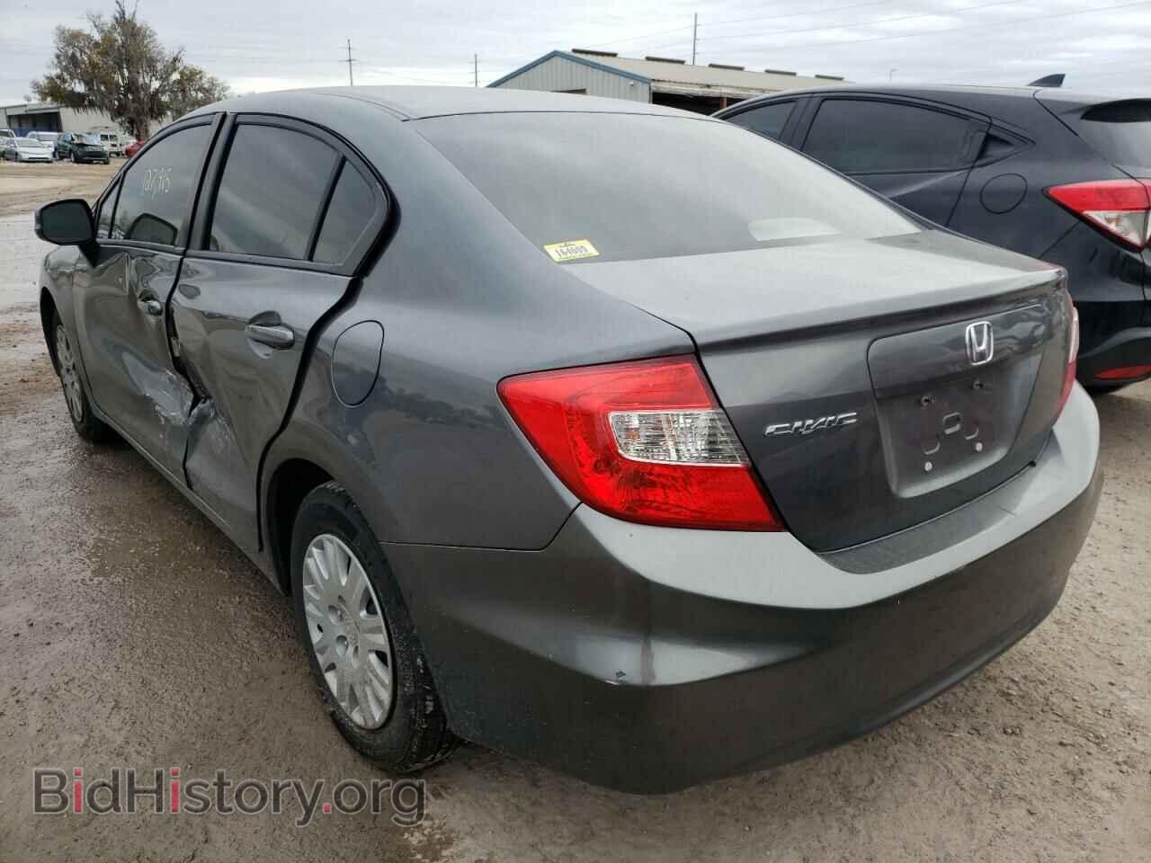 2012 HONDA CIVIC - VIN: 19XFB2F54CE037759 - Фото 3